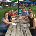 Young Professionals Enjoy The Community Atmosphere At The W. Townshend Country Store Pizza Night