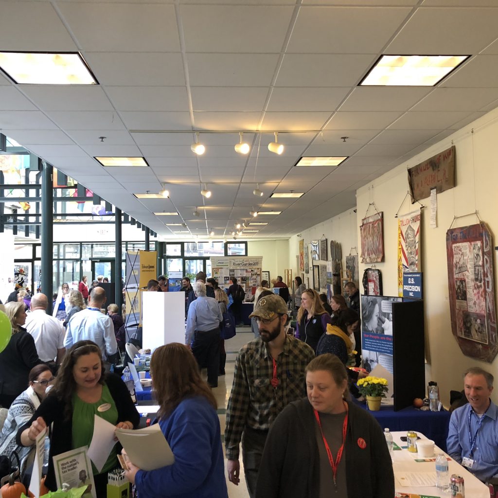 Nearly 300 Attendees And 45 Job-seekers Attended The Expo.