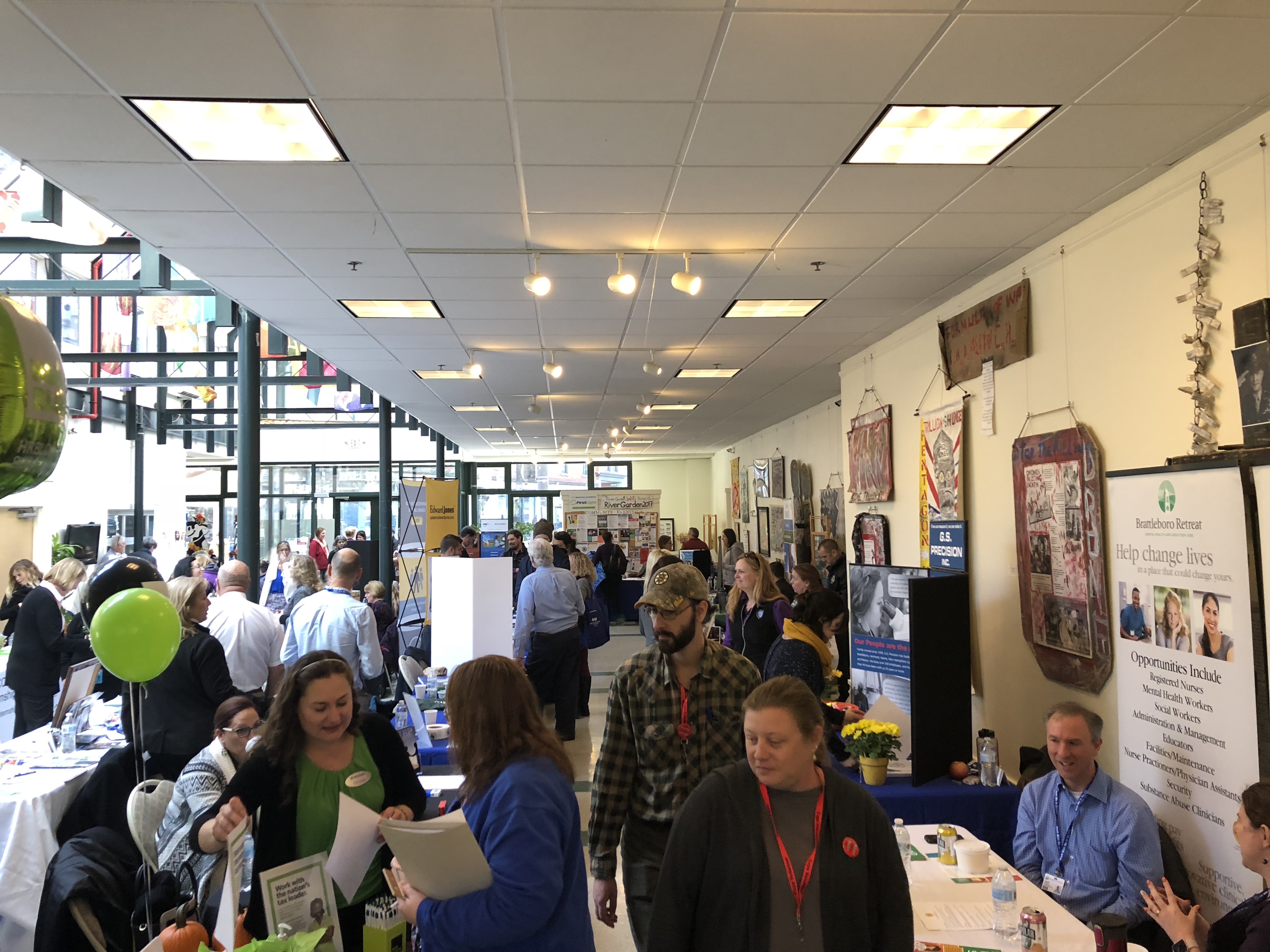 Nearly 300 Attendees And 45 Job-seekers Attended The Expo.