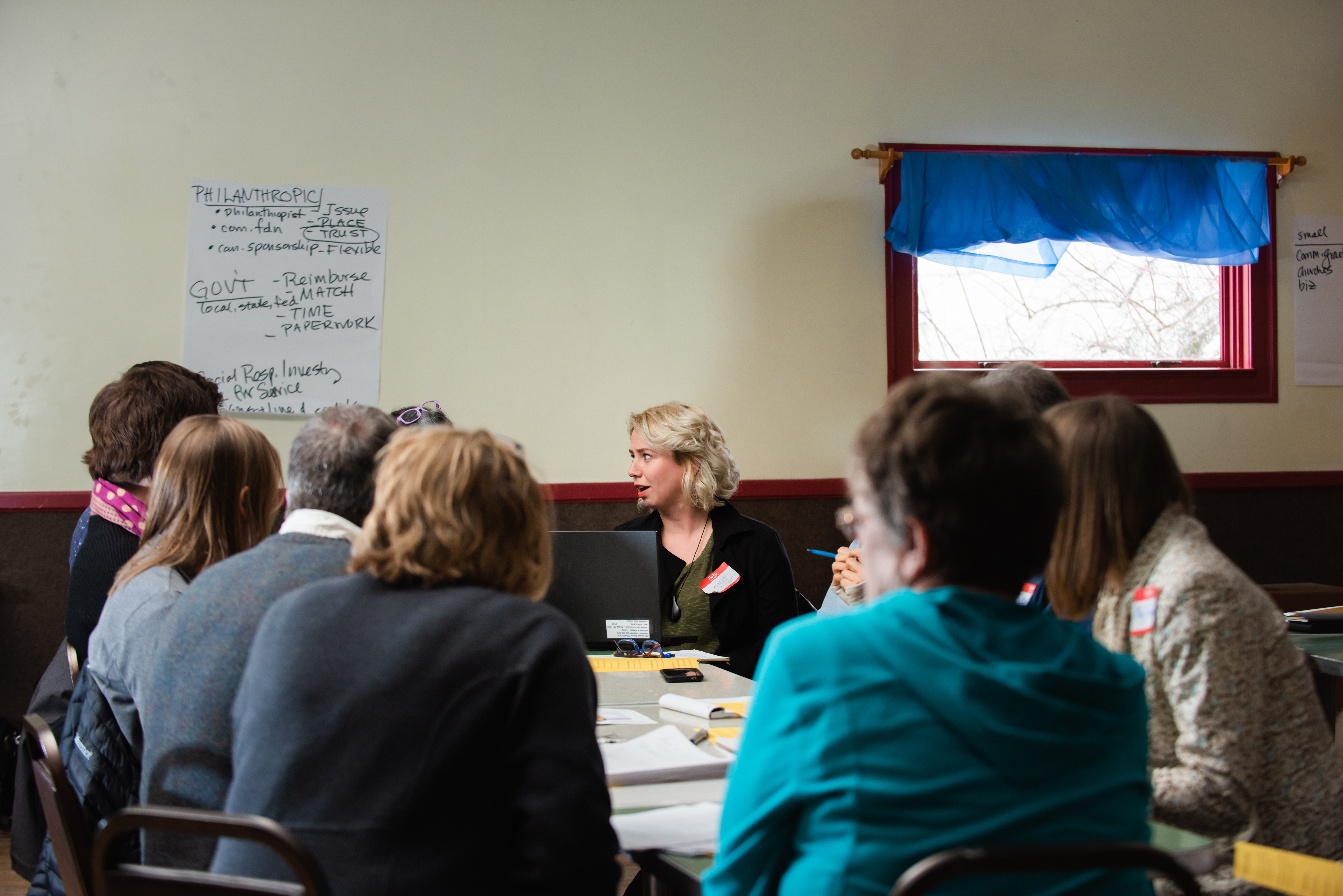 Making Fund Finding Fun: A Grant Writing Workshop attended by over 40 organizations and towns