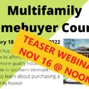Knowledge Bites Webinar: Multifamily Homebuyer Course TEASER