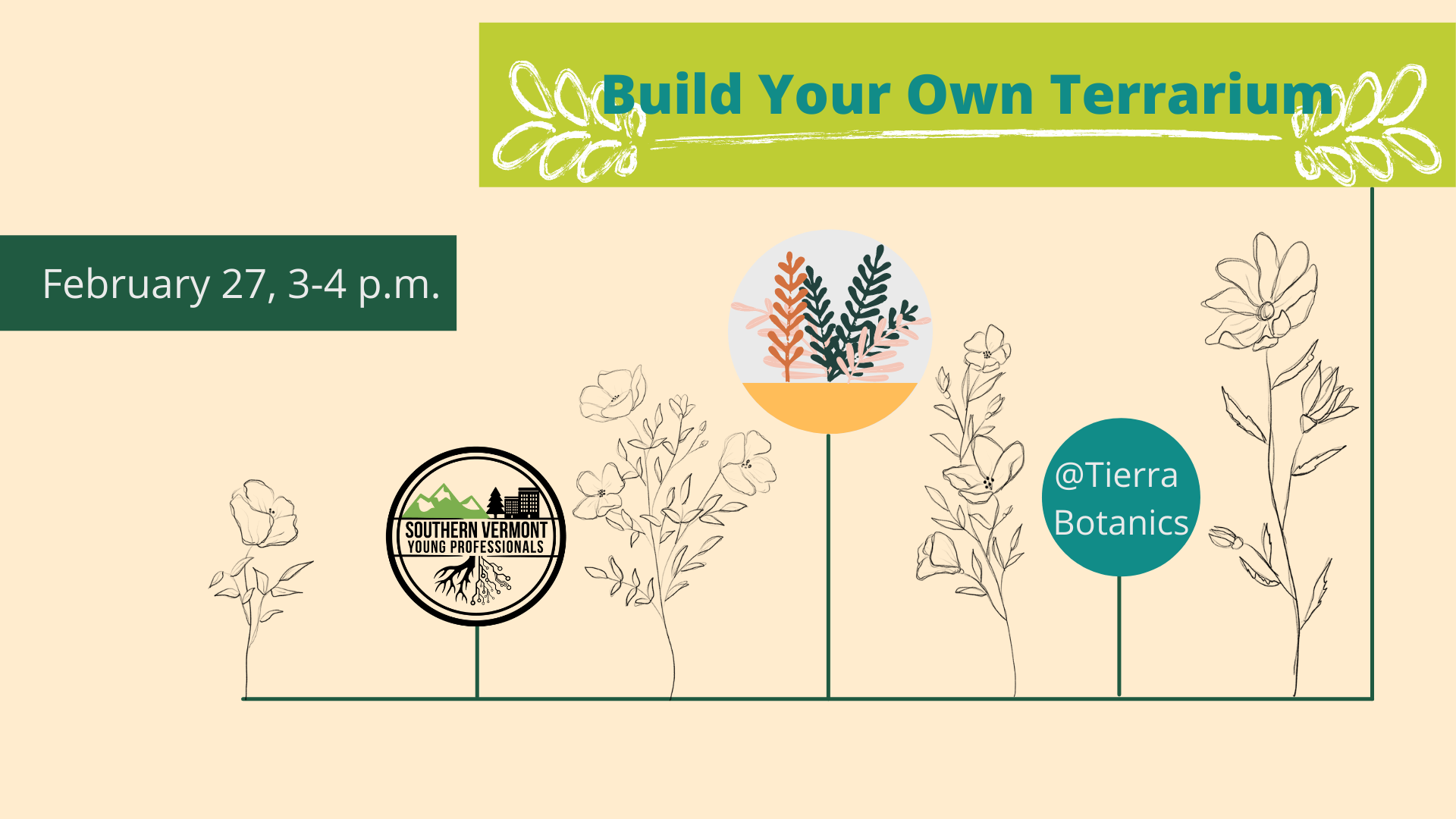 Build Your Own Terrarium (Facebook Event Cover)