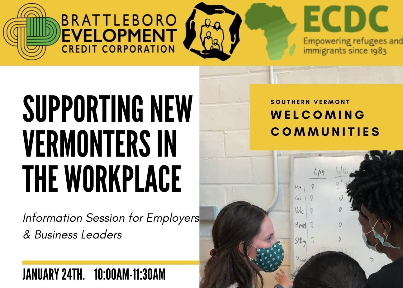 New Vermonters In The Workplace Webinar For Employers