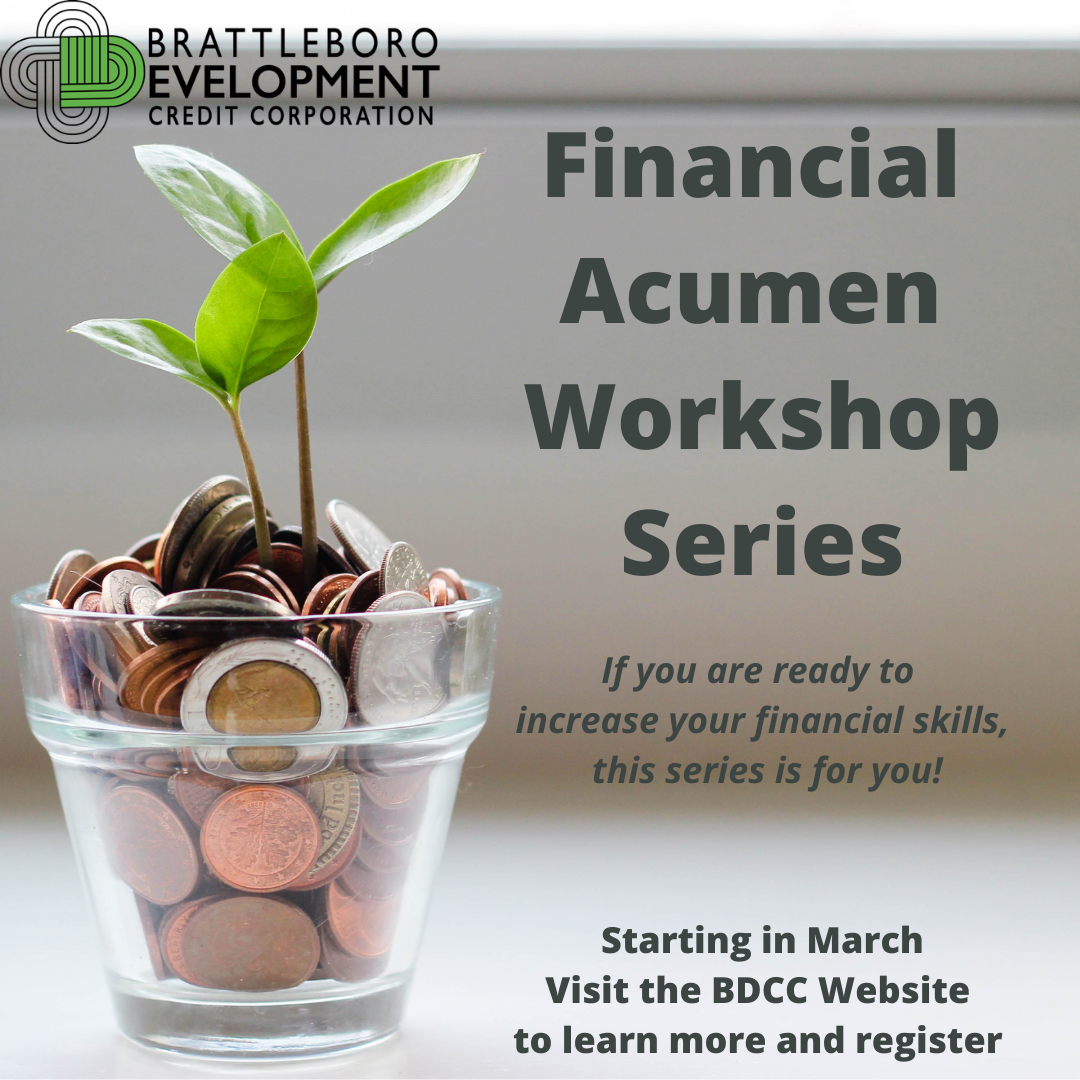 Small Business Financial Acumen Workshop Series