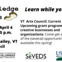 Knowledge Bites: VT Arts Council Upcoming Grants