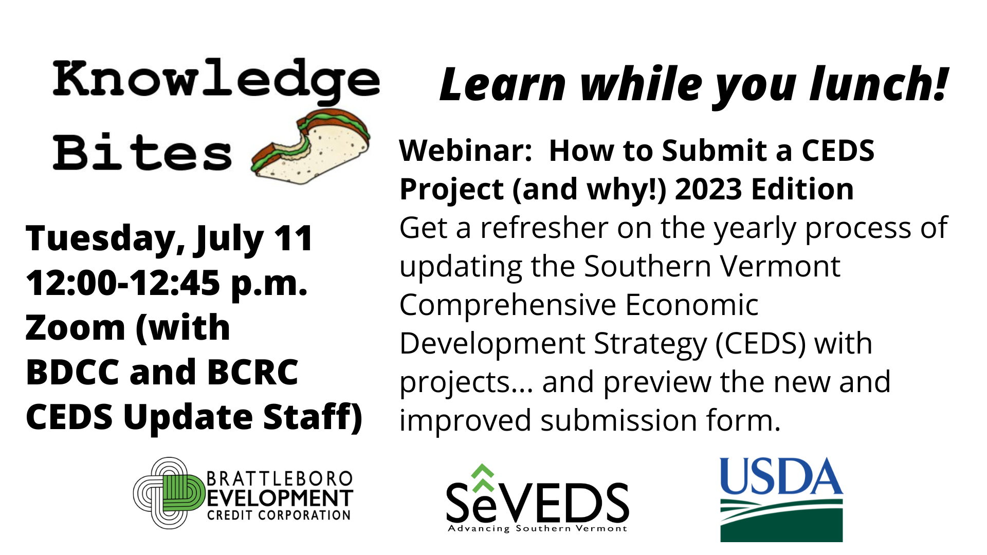 Knowledge Bites: How To Submit A CEDS Project (and Why!), 2023 Edition
