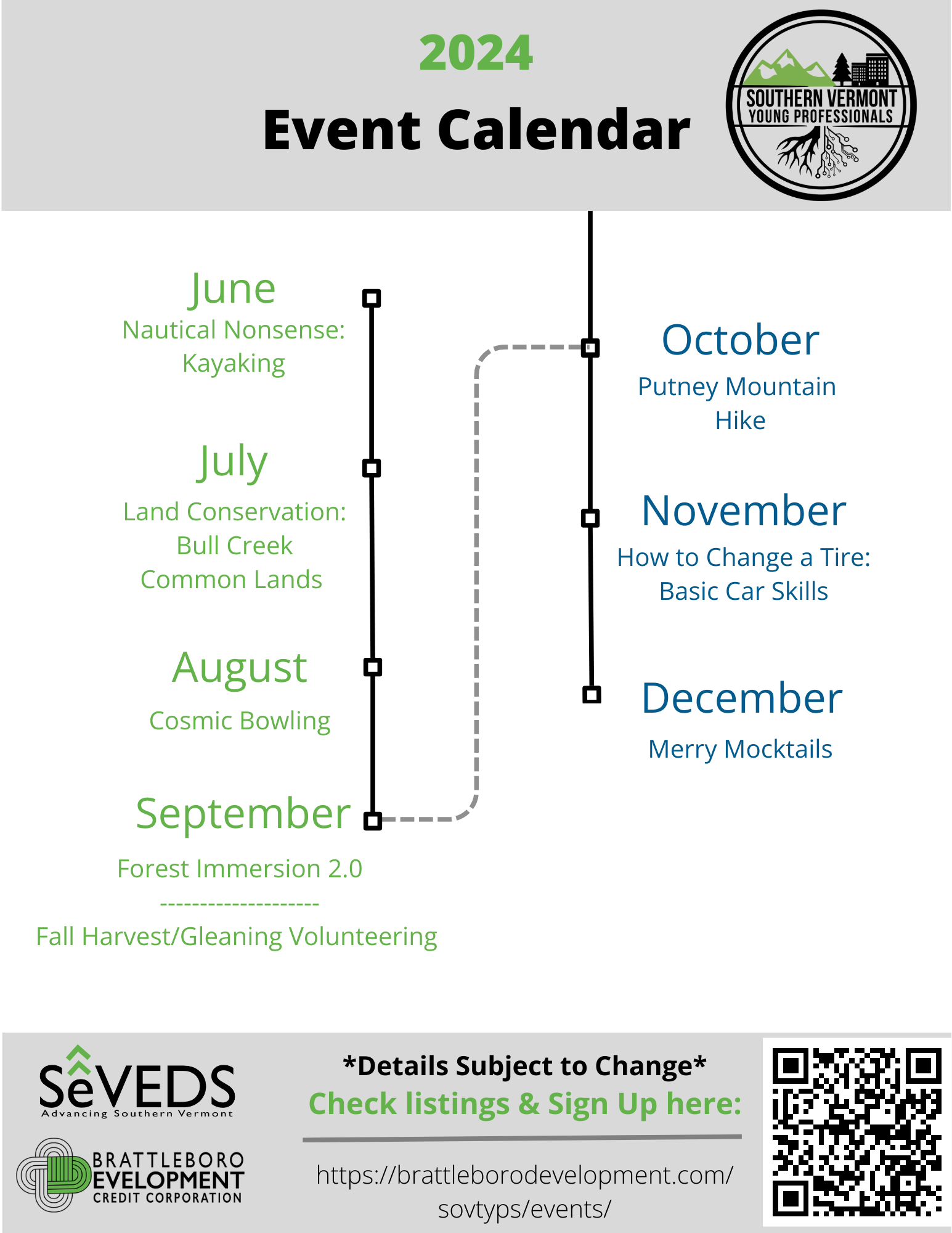 SoVTYPs Event Calendar Late 2024