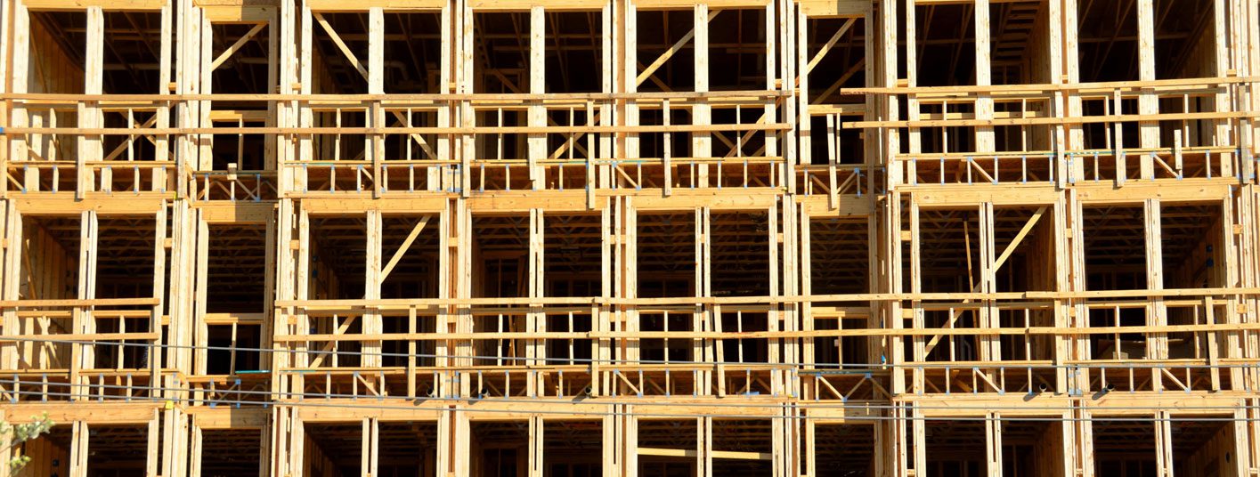 A new building being constructed