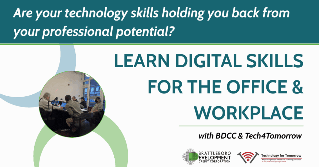 Learn digital skills for the office & workplace