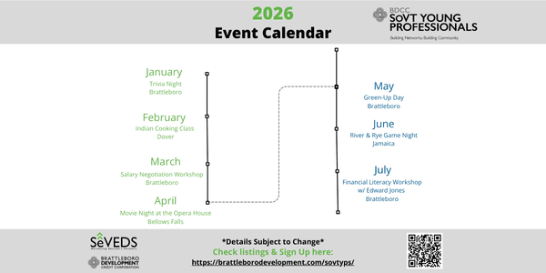 Young Professionals Event Calendar