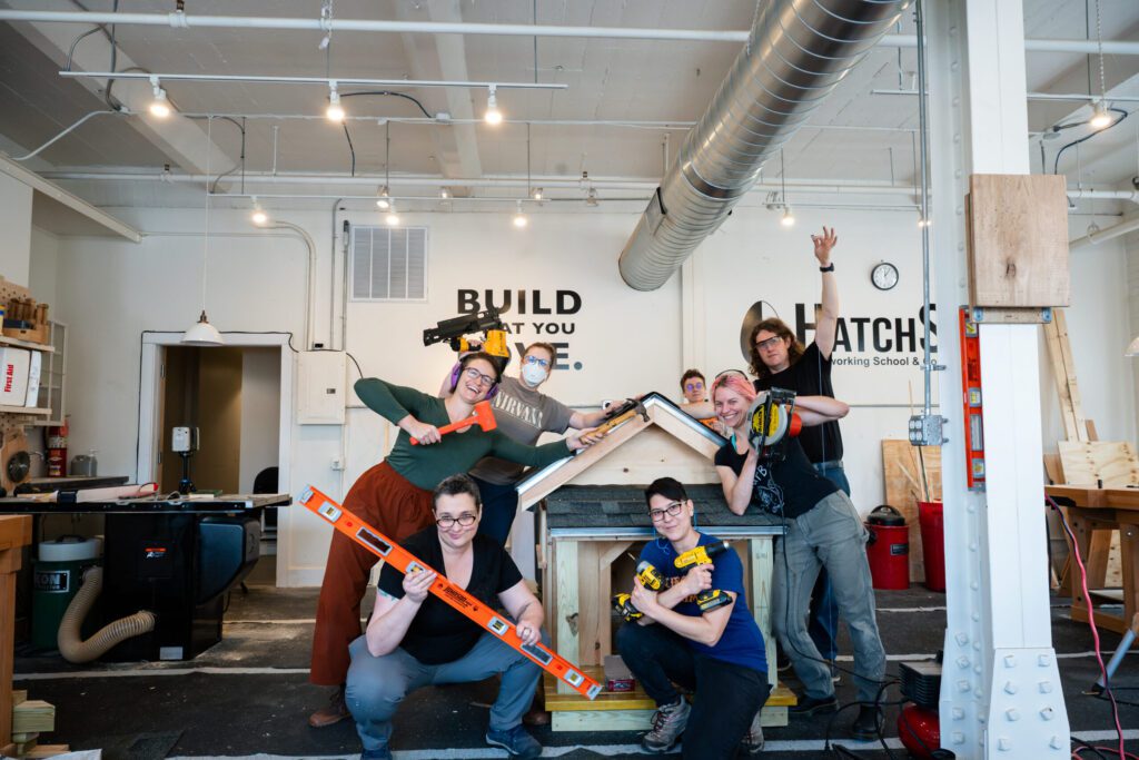 Construction Class Group Shot