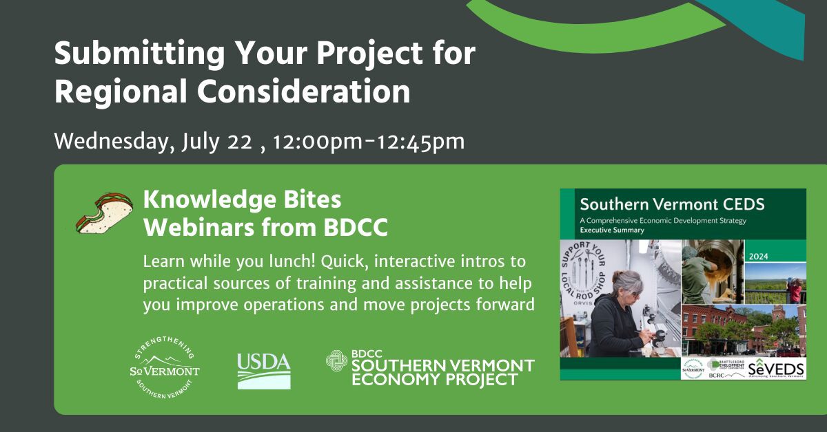 Knowledge Bites: Submitting Your Project for Regional Consideration