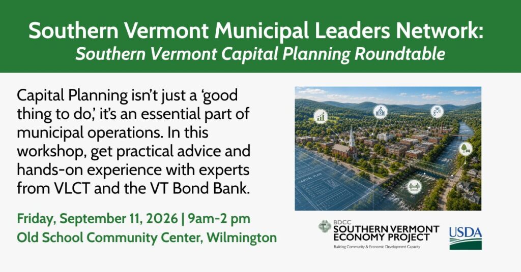 capital planning for municipal operations