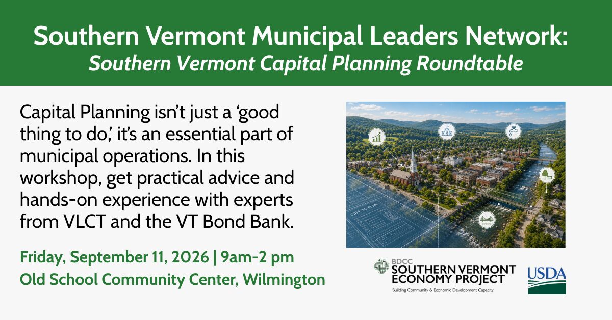capital planning for municipal operations