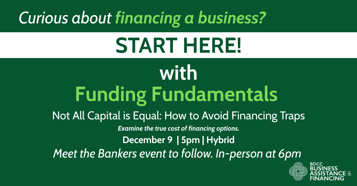 Funding Fundamentals: How to Avoid Financing Traps & Meet the Bankers